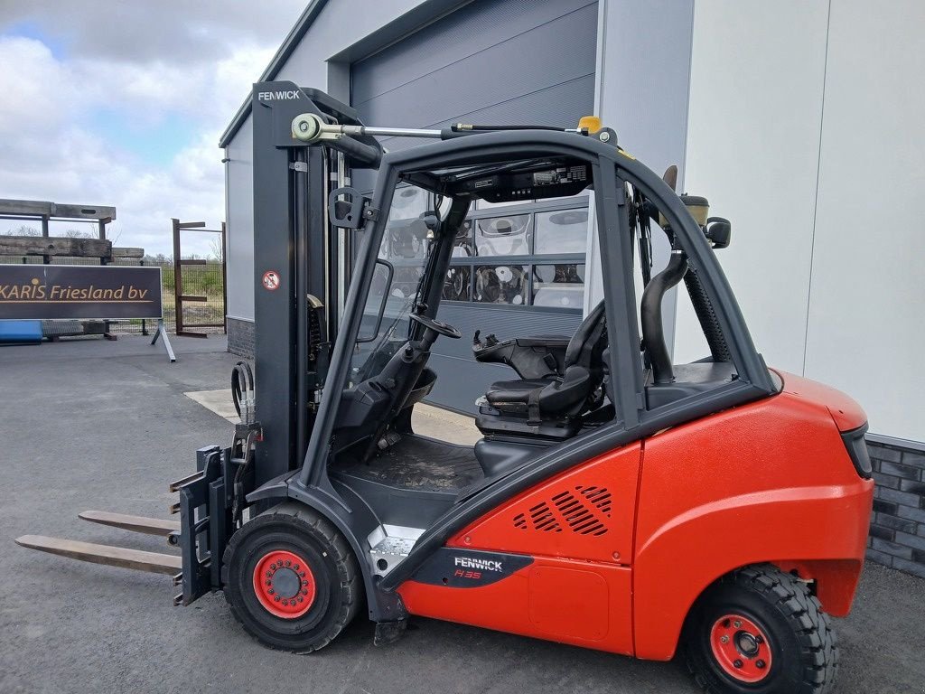 Frontstapler du type Linde H35D-02, Gebrauchtmaschine en Swifterbant (Photo 11)