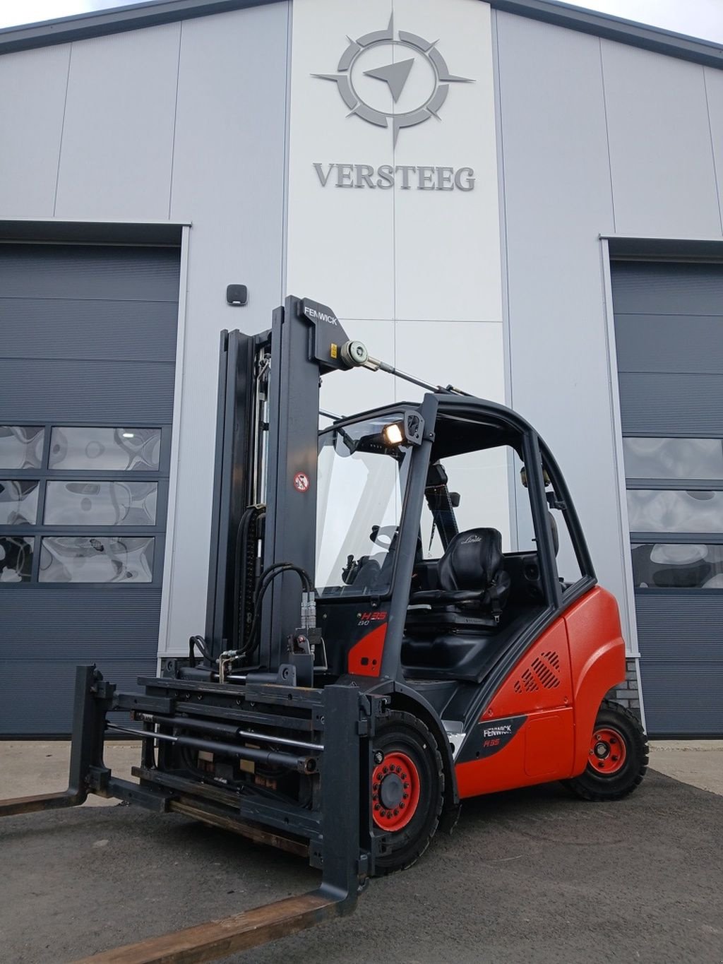 Frontstapler du type Linde H35D-02, Gebrauchtmaschine en Swifterbant (Photo 1)