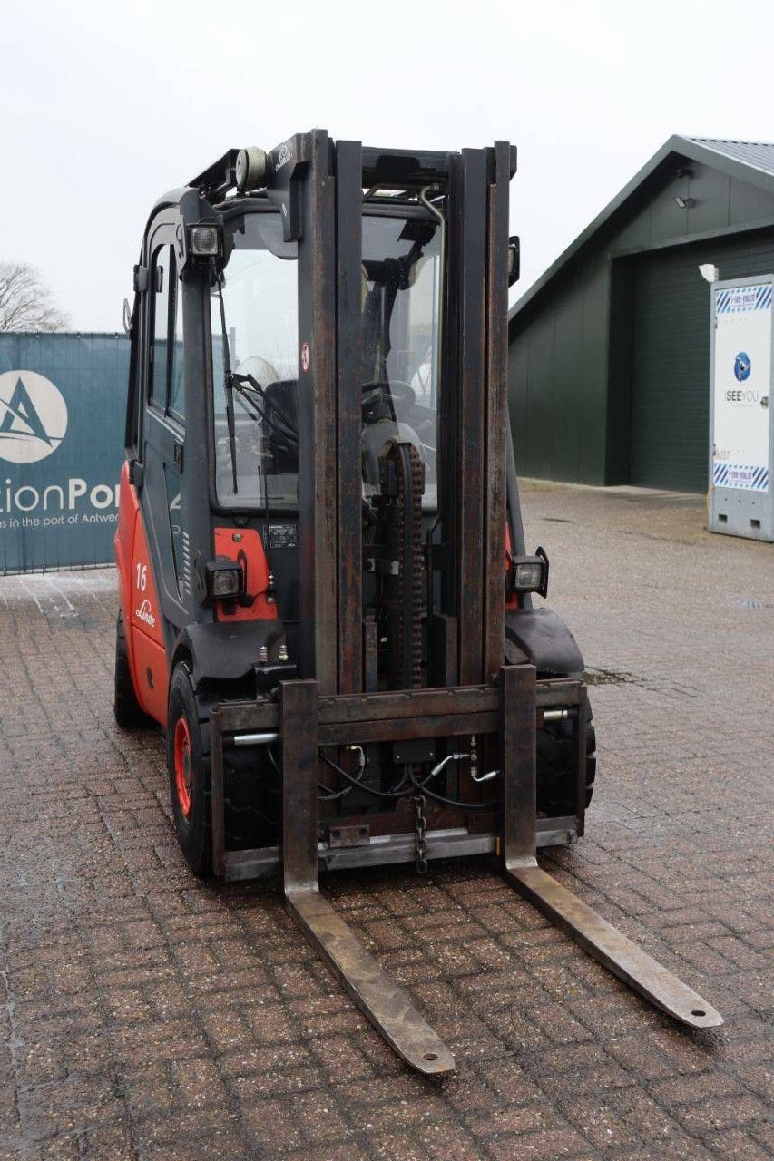 Frontstapler van het type Linde H35D, Gebrauchtmaschine in Antwerpen (Foto 8)