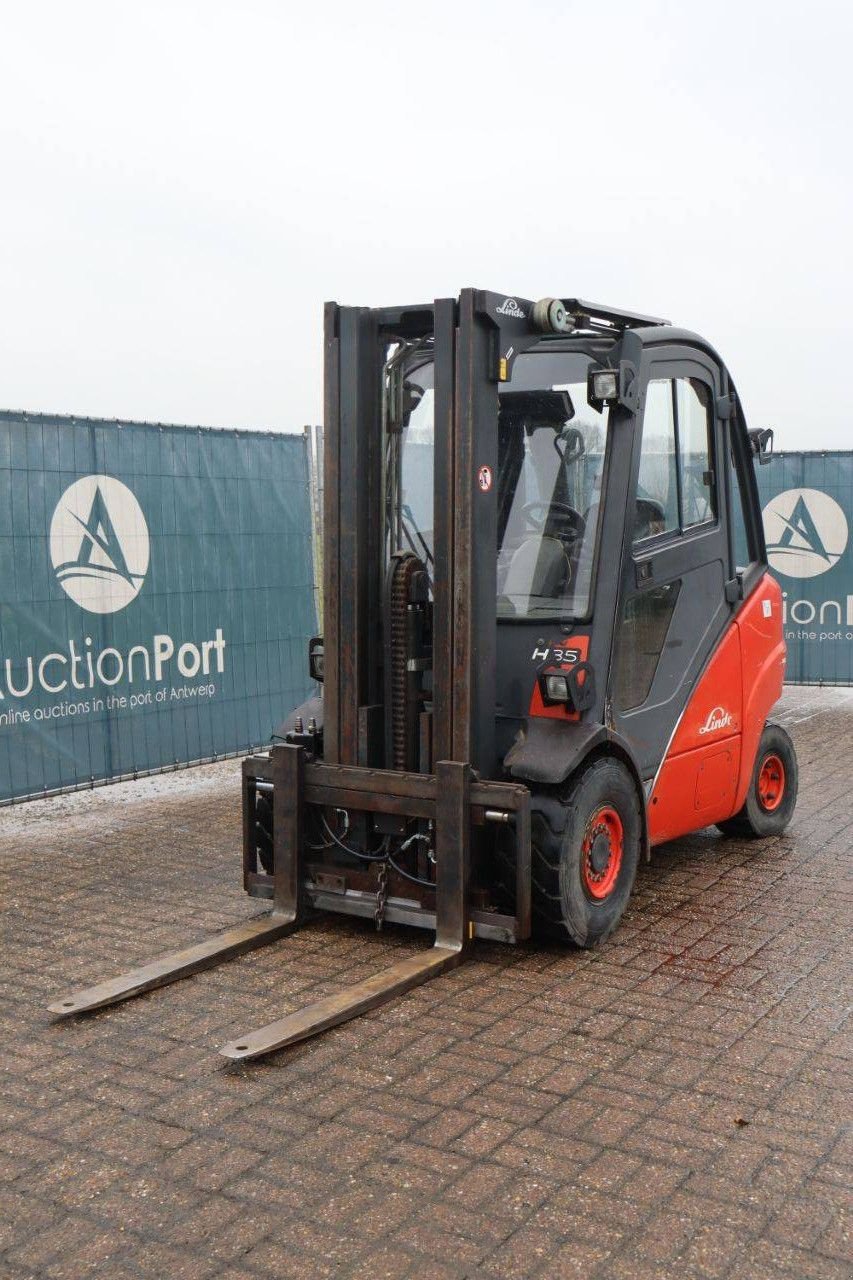 Frontstapler van het type Linde H35D, Gebrauchtmaschine in Antwerpen (Foto 10)
