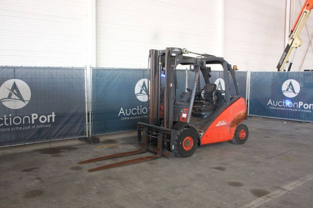 Frontstapler van het type Linde H35D, Gebrauchtmaschine in Antwerpen (Foto 9)