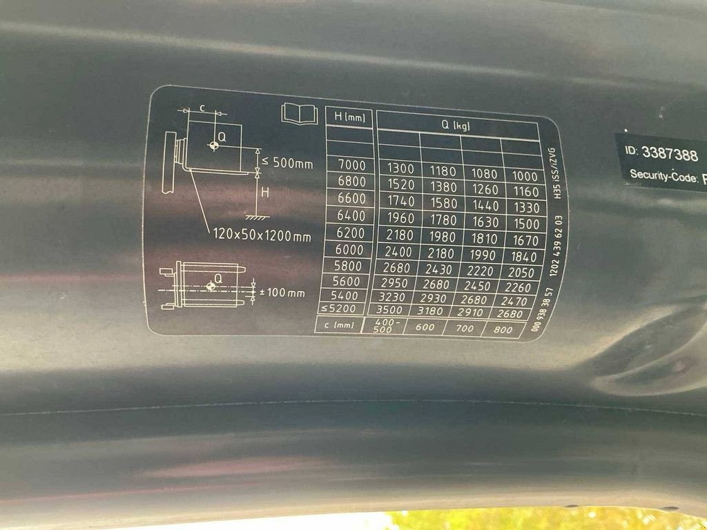 Frontstapler of the type Linde H35T-01 EVO, Gebrauchtmaschine in Antwerpen (Picture 8)