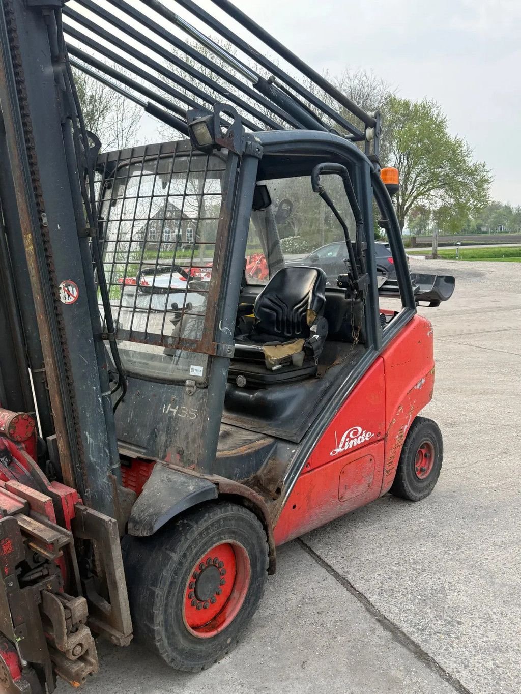 Frontstapler des Typs Linde H35T LPG H35T LPG Heftruck, Gebrauchtmaschine in Ruinerwold (Bild 8)