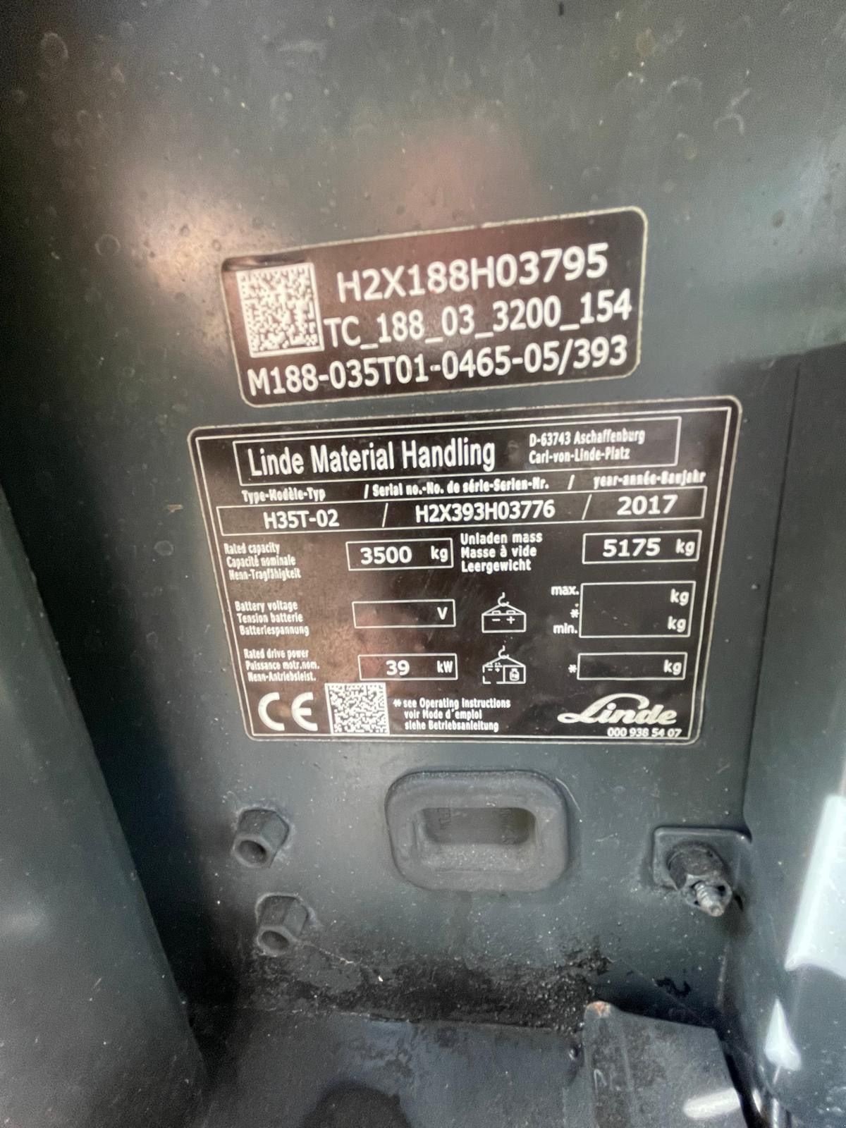 Frontstapler of the type Linde H35T, Gebrauchtmaschine in Giessenburg (Picture 10)