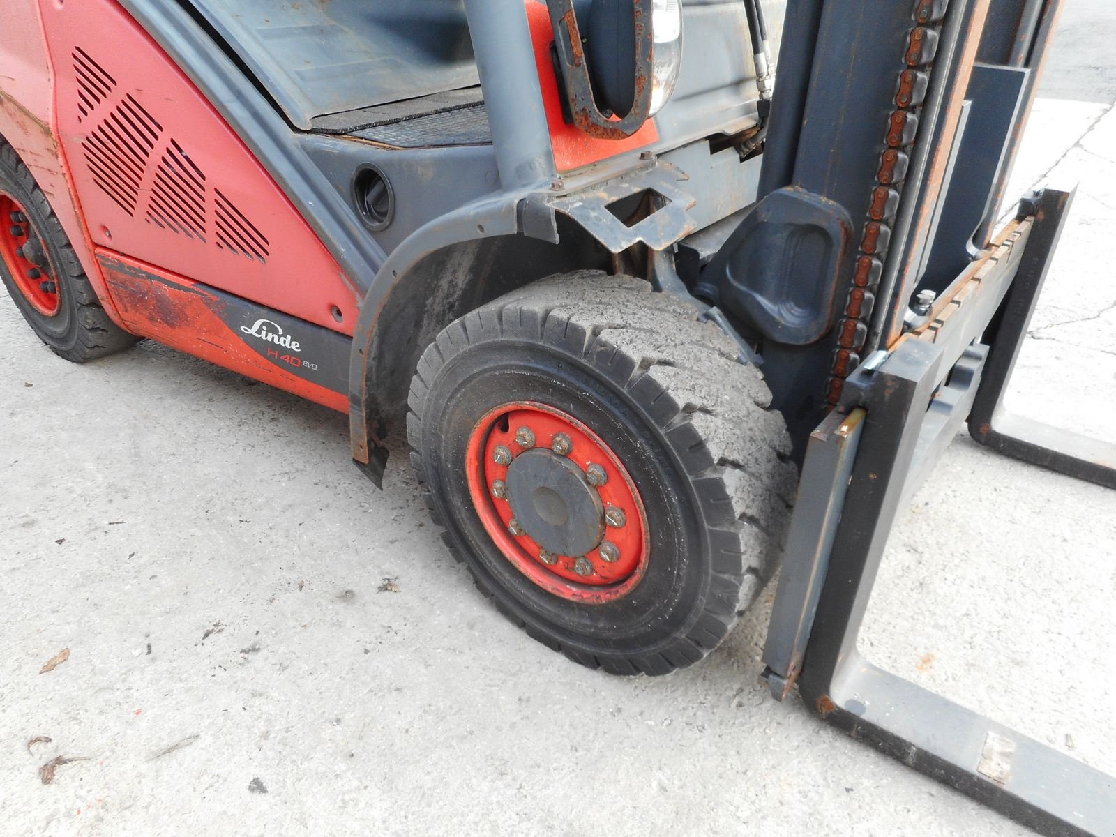 Frontstapler des Typs Linde H40D-02 EVO ( NEUE GABELN ), Gebrauchtmaschine in St. Nikolai ob Draßling (Bild 14)