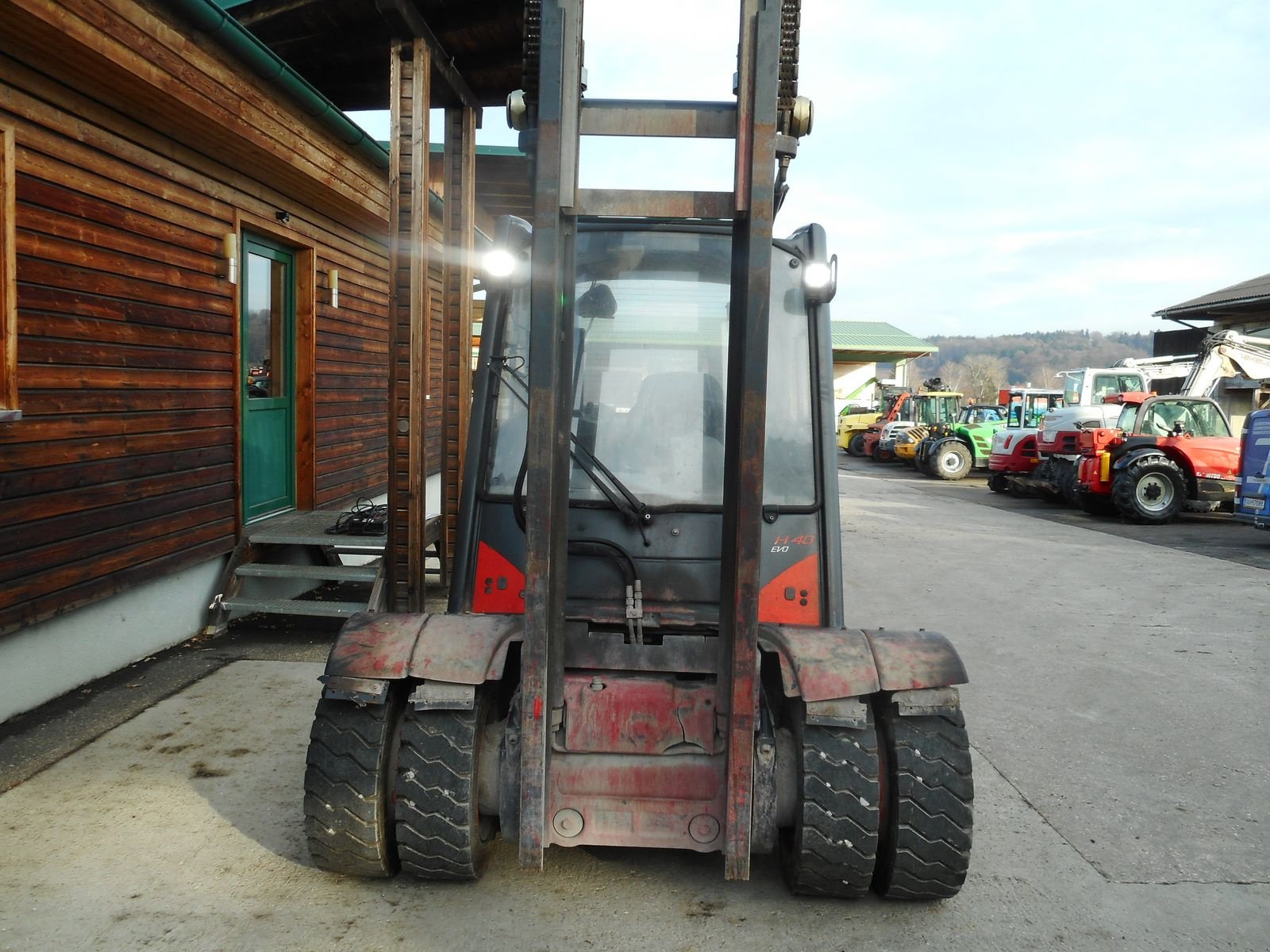 Frontstapler des Typs Linde H40D-02 mit Zwillingsreifen + SS + Kabine, Gebrauchtmaschine in St. Nikolai ob Draßling (Bild 16)
