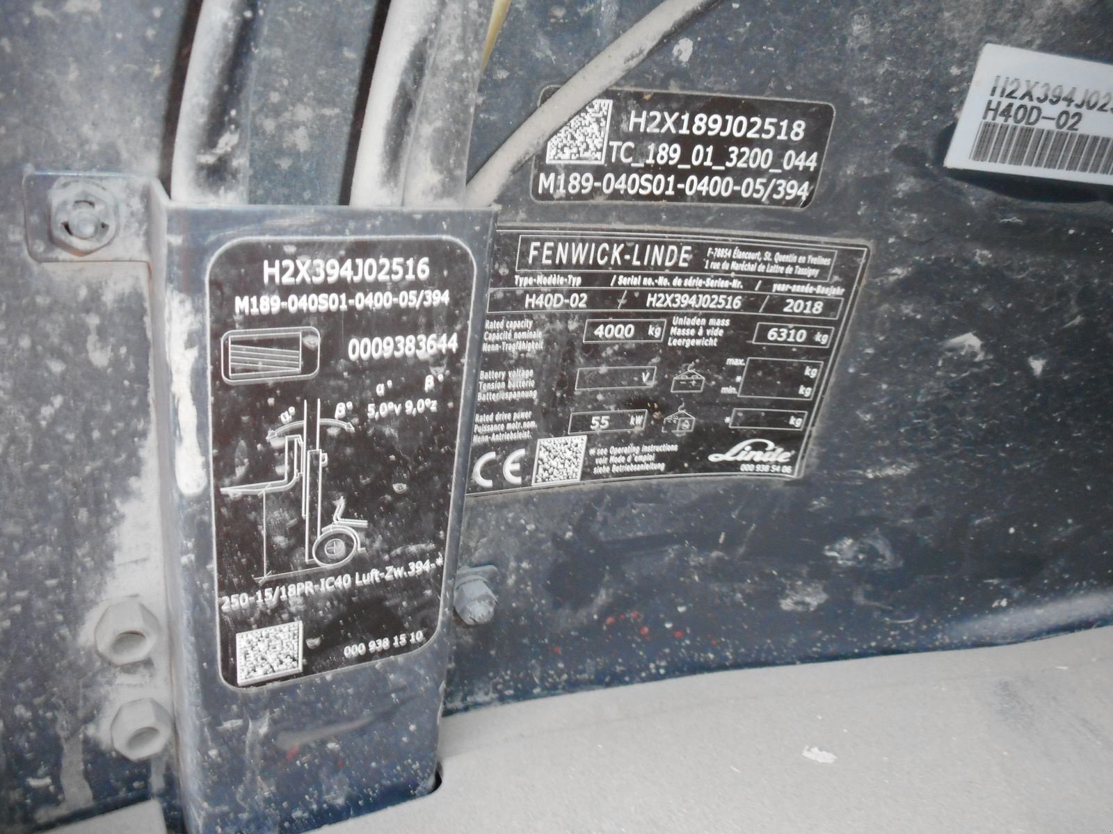 Frontstapler des Typs Linde H40D-02 mit Zwillingsreifen + SS + Kabine, Gebrauchtmaschine in St. Nikolai ob Draßling (Bild 9)