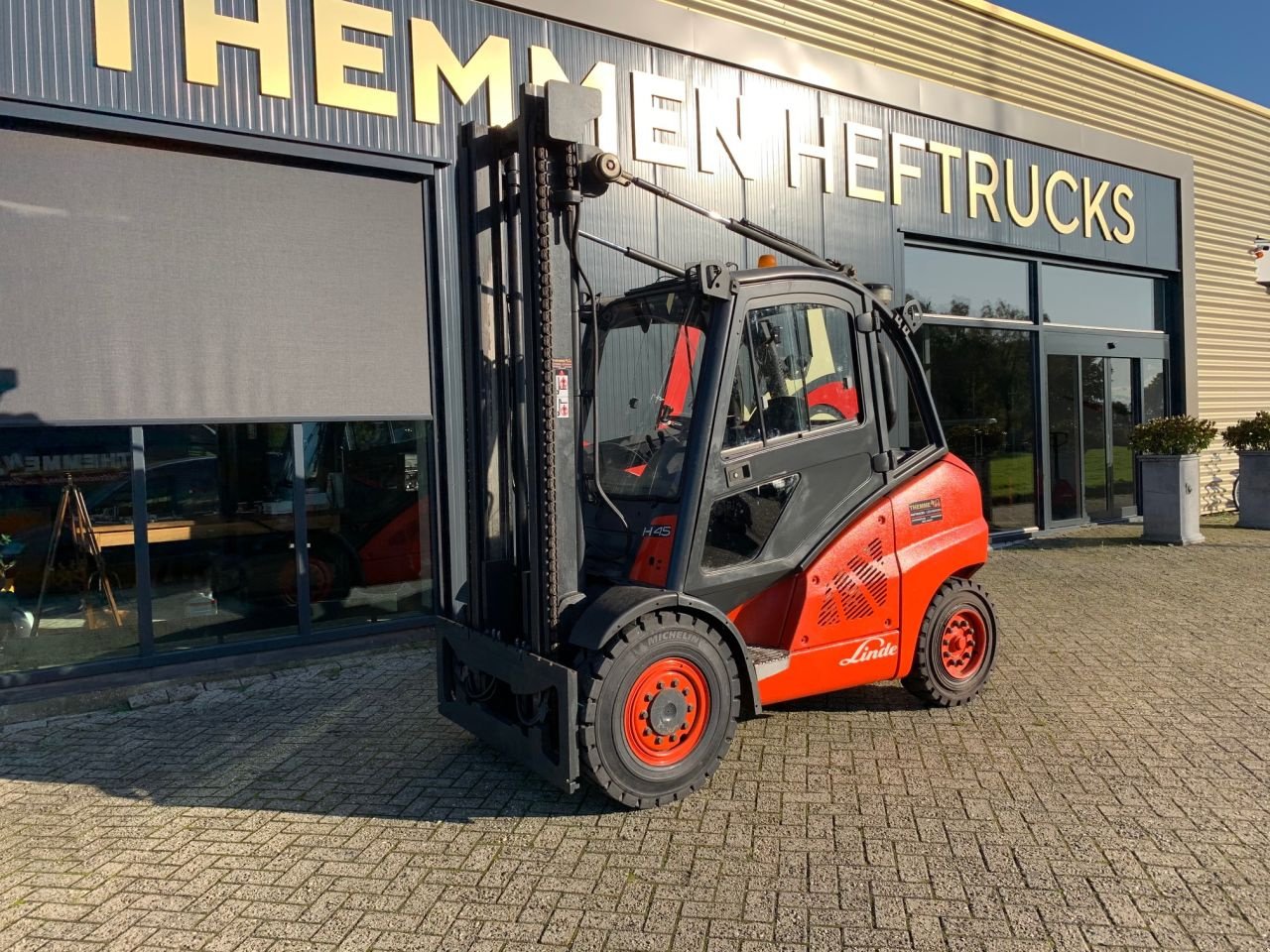 Frontstapler of the type Linde H45D-01-394, Gebrauchtmaschine in Leeuwarden (Picture 4)