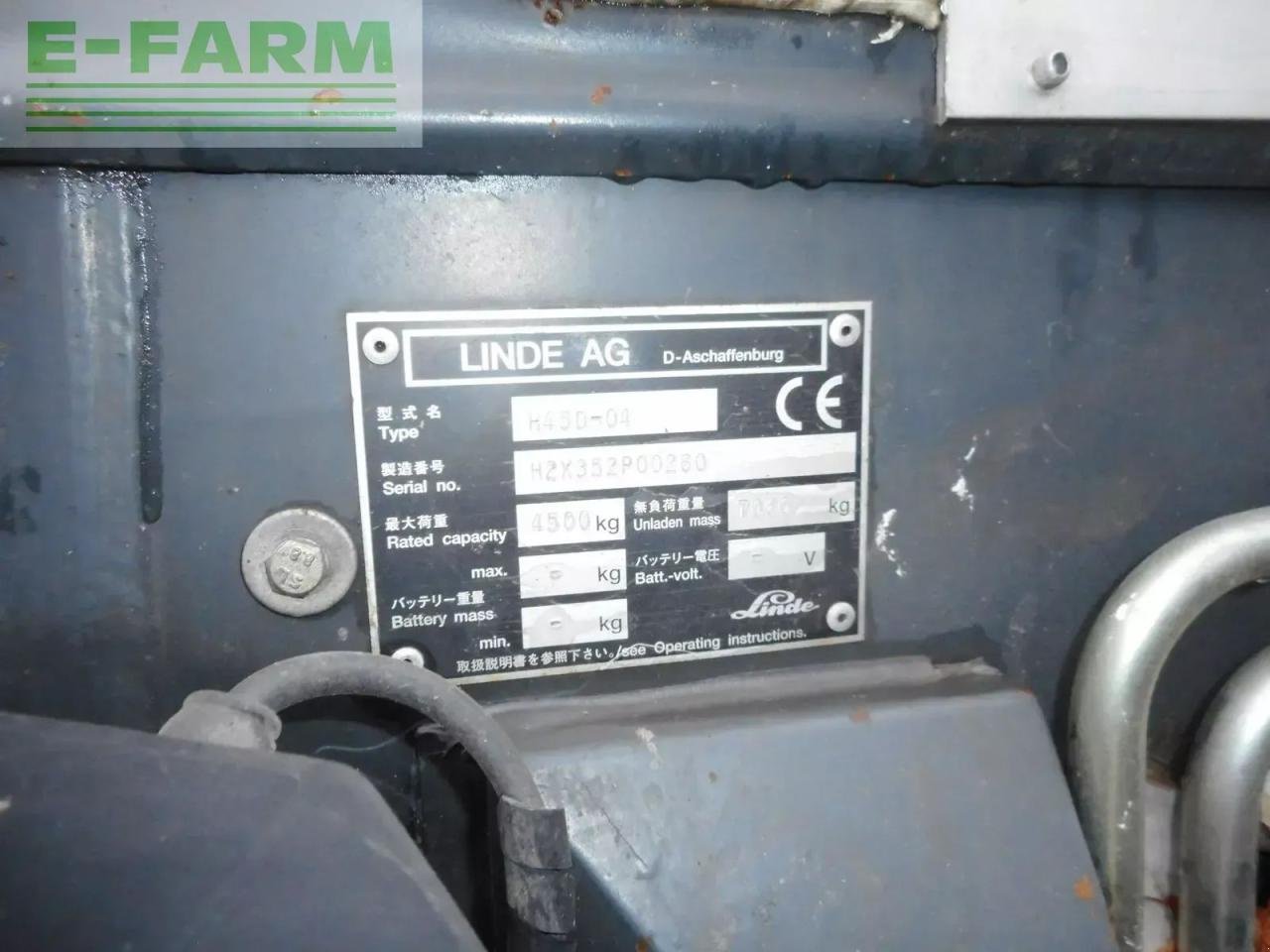 Frontstapler typu Linde h45d-04 triplex 6,7m + 3. u. 4. kreis! neue gab, Gebrauchtmaschine v ST. NIKOLAI/DR. (Obrázek 8)