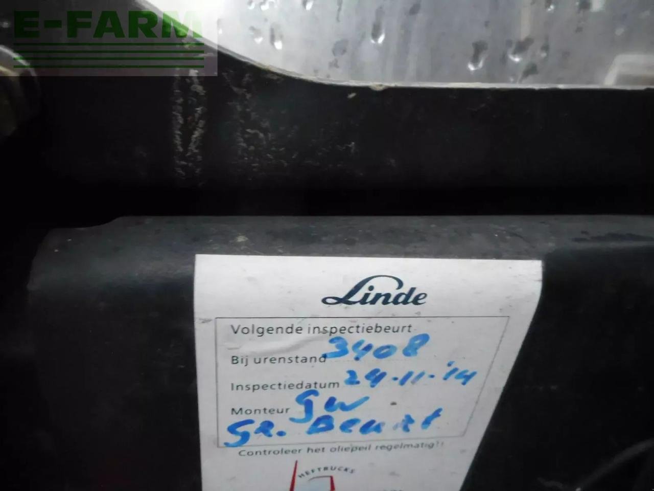 Frontstapler typu Linde h45d-04 triplex 6,7m + 3. u. 4. kreis! neue gab, Gebrauchtmaschine v ST. NIKOLAI/DR. (Obrázek 14)