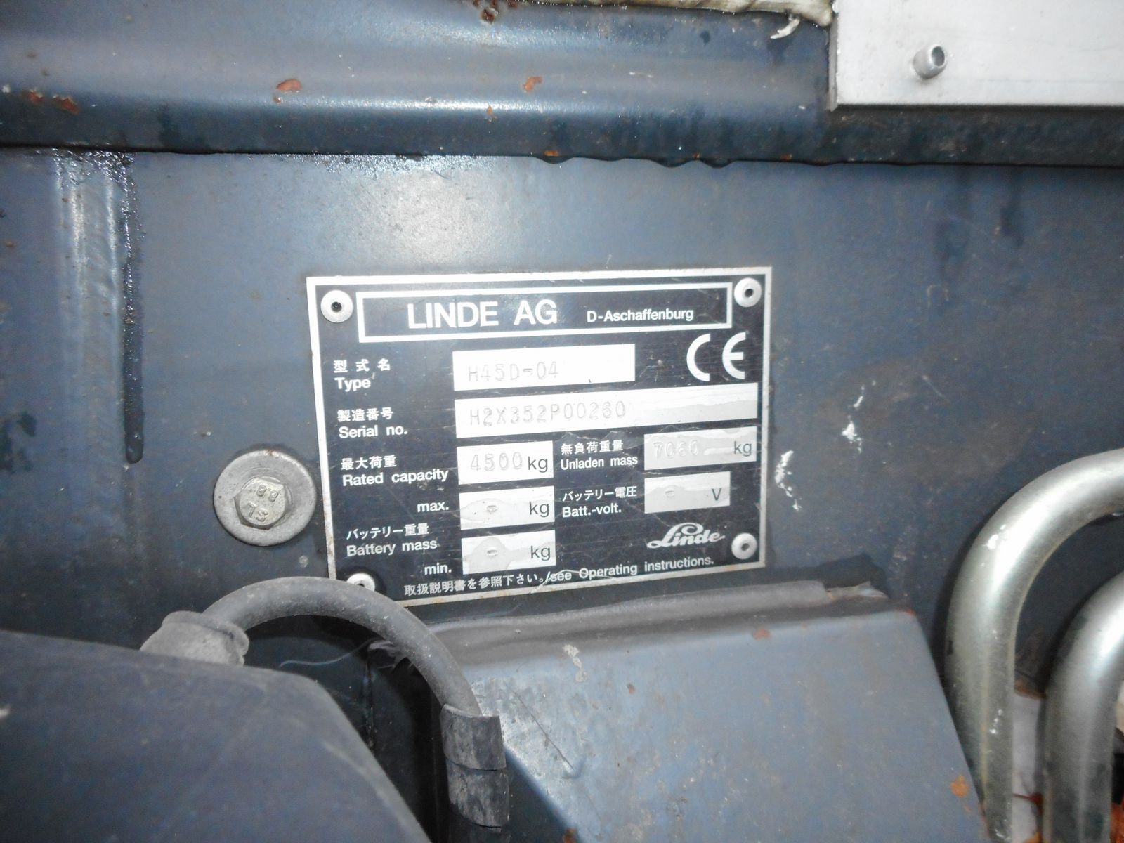 Frontstapler del tipo Linde H45D-04 Triplex 6,7m + 3. u. 4. Kreis!  Neue Gab, Gebrauchtmaschine In St. Nikolai ob Draßling (Immagine 8)