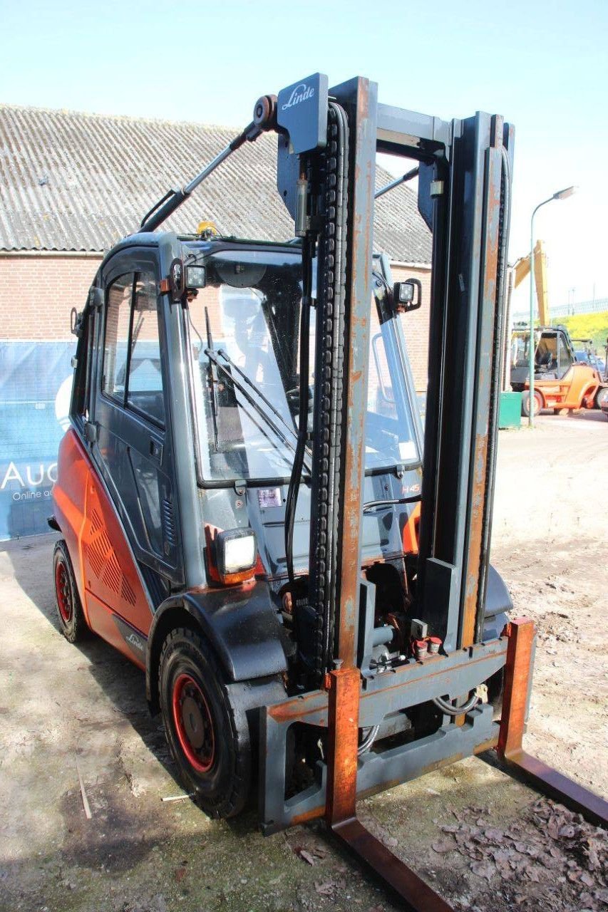 Frontstapler za tip Linde H45T-02, Gebrauchtmaschine u Antwerpen (Slika 7)