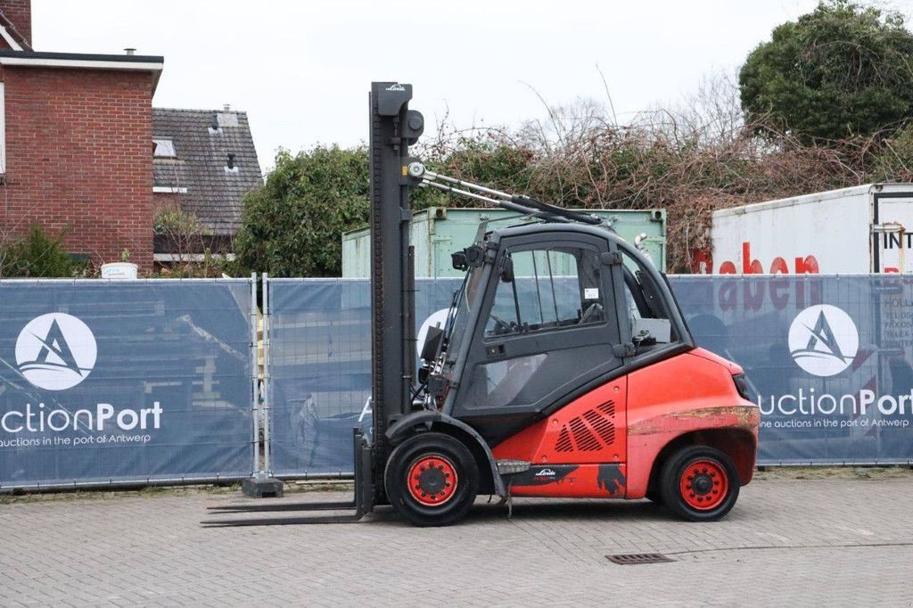 Frontstapler of the type Linde H50 EX D, Gebrauchtmaschine in Antwerpen (Picture 1)