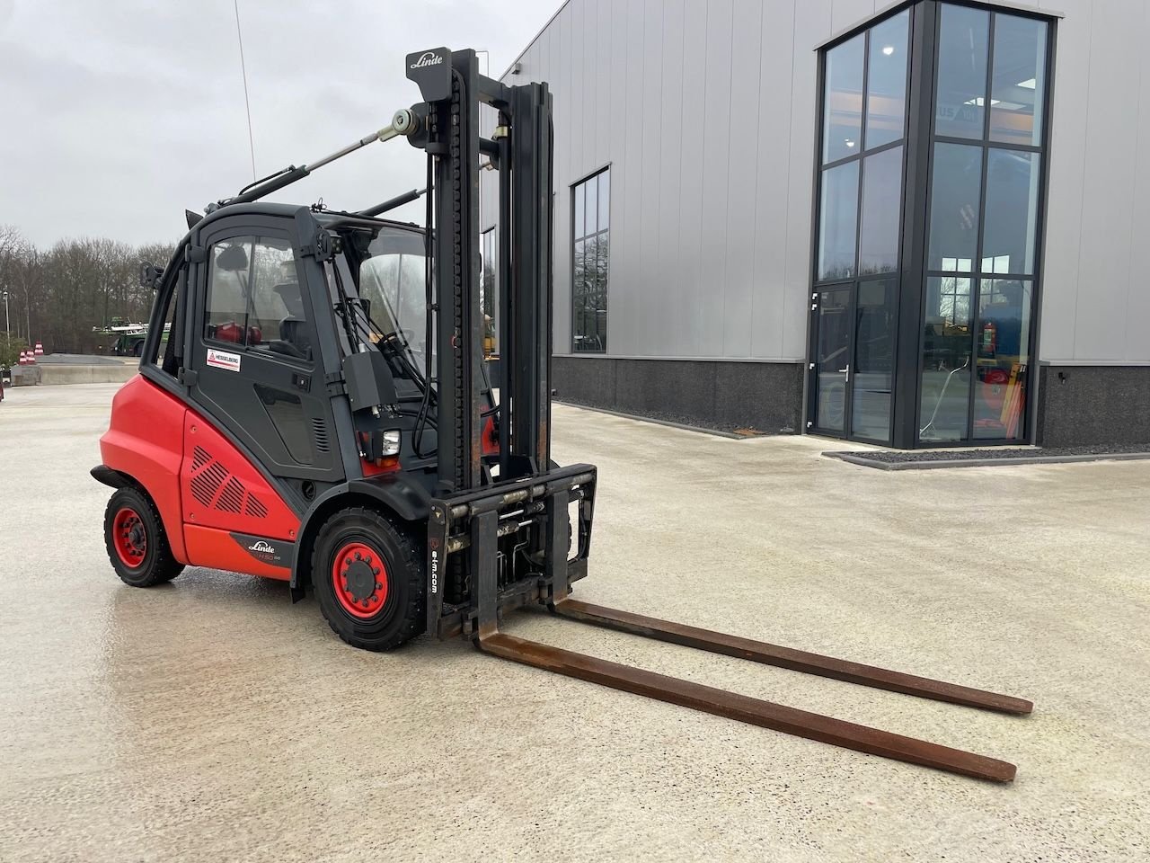 Frontstapler tip Linde H50D-02 600 EVO, Gebrauchtmaschine in Holten (Poză 7)