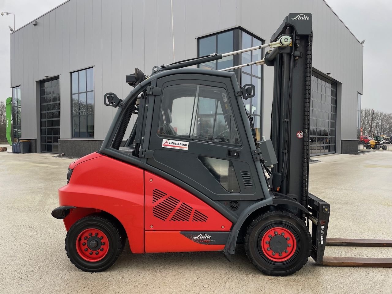 Frontstapler tip Linde H50D-02 600 EVO, Gebrauchtmaschine in Holten (Poză 8)