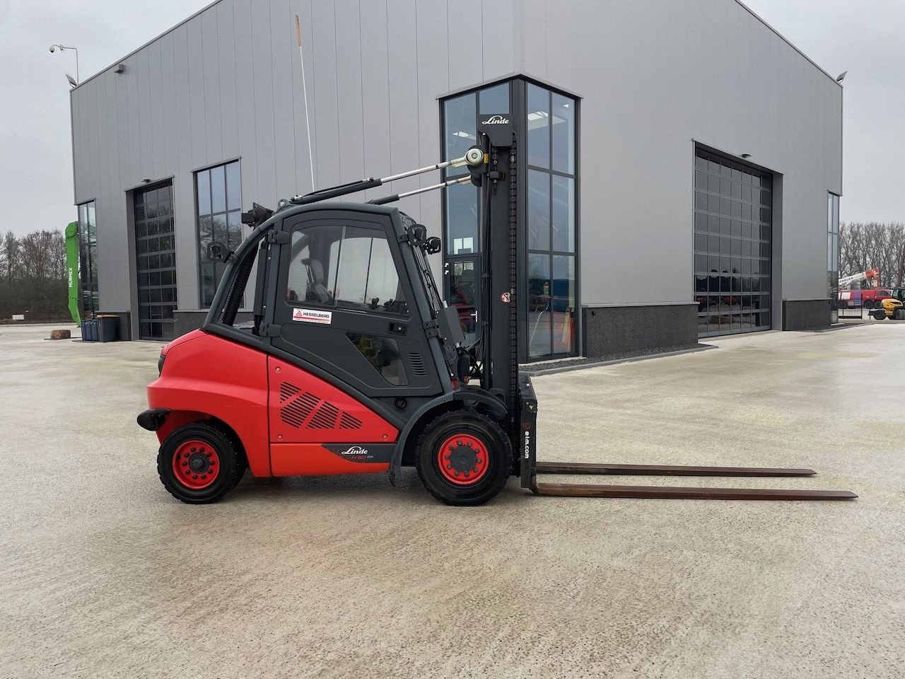 Frontstapler tip Linde H50D-02 600 EVO, Gebrauchtmaschine in Holten (Poză 4)