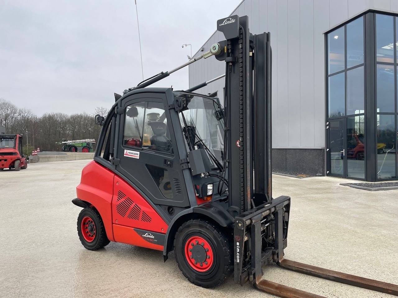 Frontstapler tip Linde H50D-02 600 EVO, Gebrauchtmaschine in Holten (Poză 9)