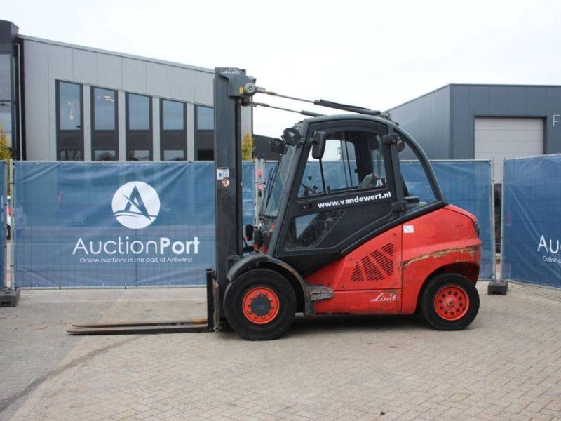 Frontstapler of the type Linde H50D, Gebrauchtmaschine in Antwerpen (Picture 1)