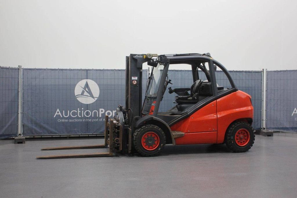 Frontstapler of the type Linde H50D, Gebrauchtmaschine in Antwerpen (Picture 1)