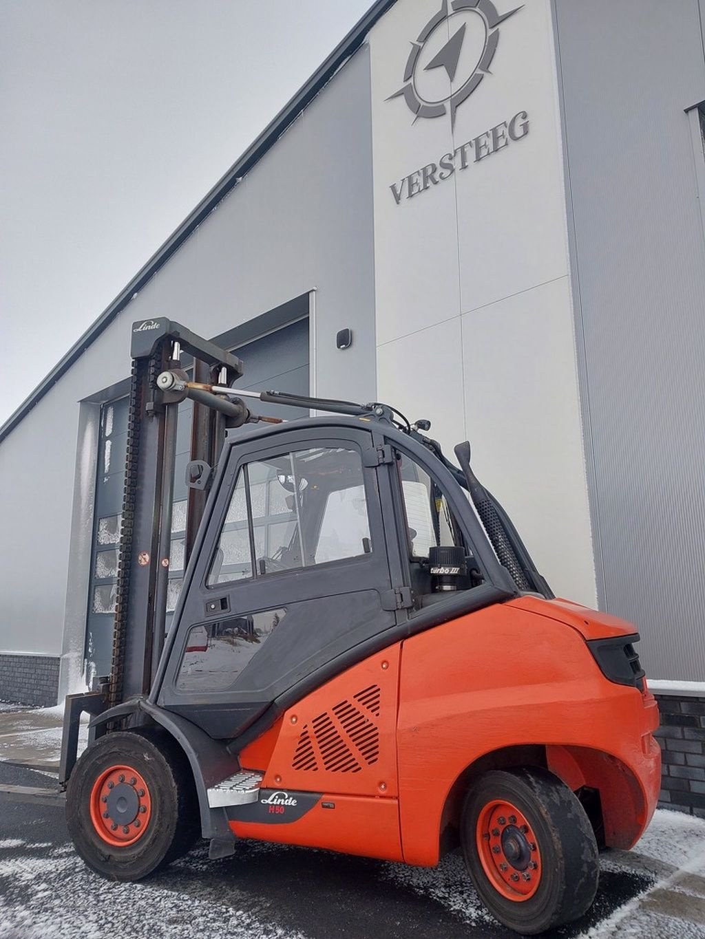 Frontstapler del tipo Linde H50D, Gebrauchtmaschine In Swifterbant (Immagine 4)