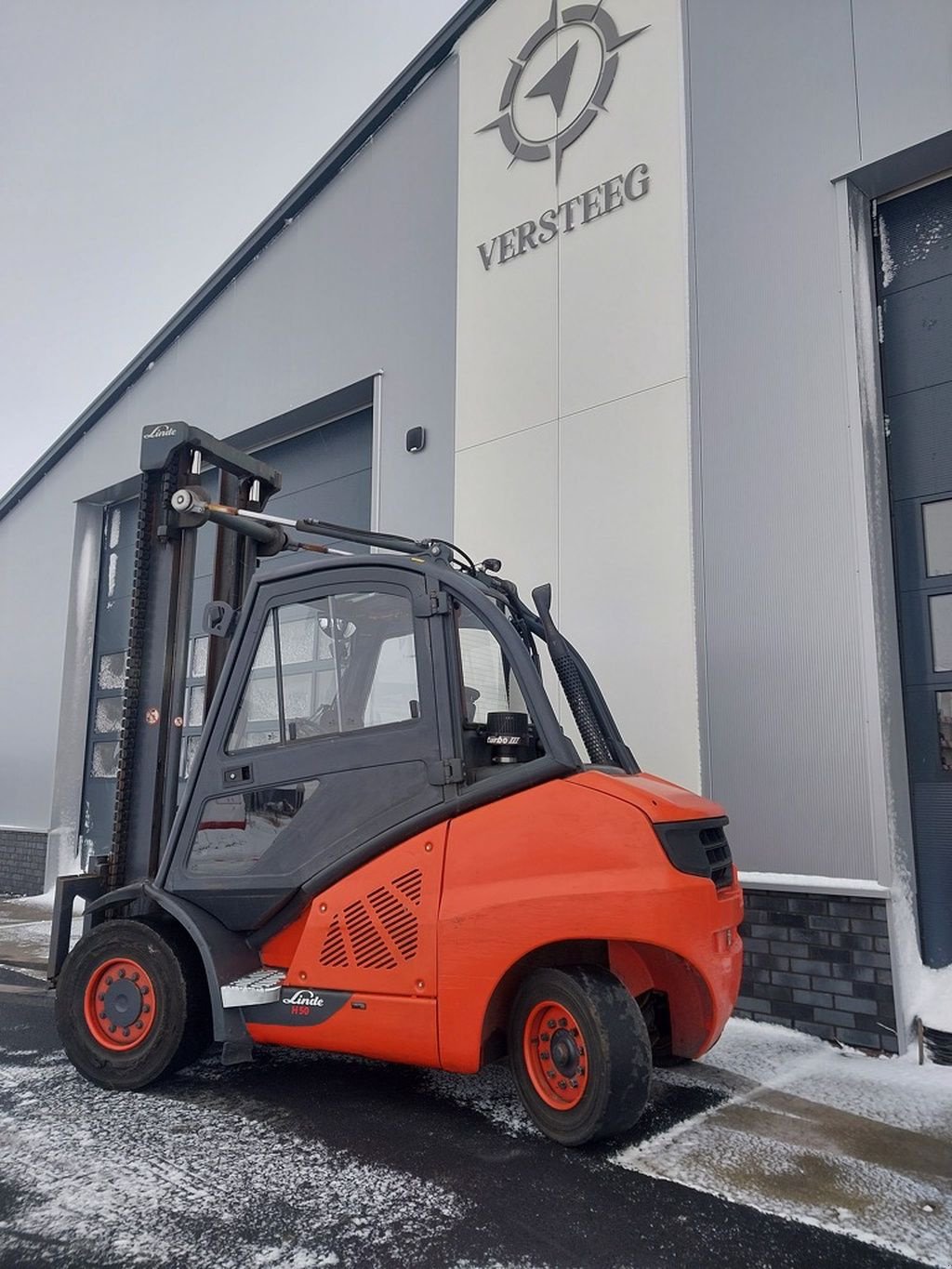 Frontstapler del tipo Linde H50D, Gebrauchtmaschine In Swifterbant (Immagine 3)