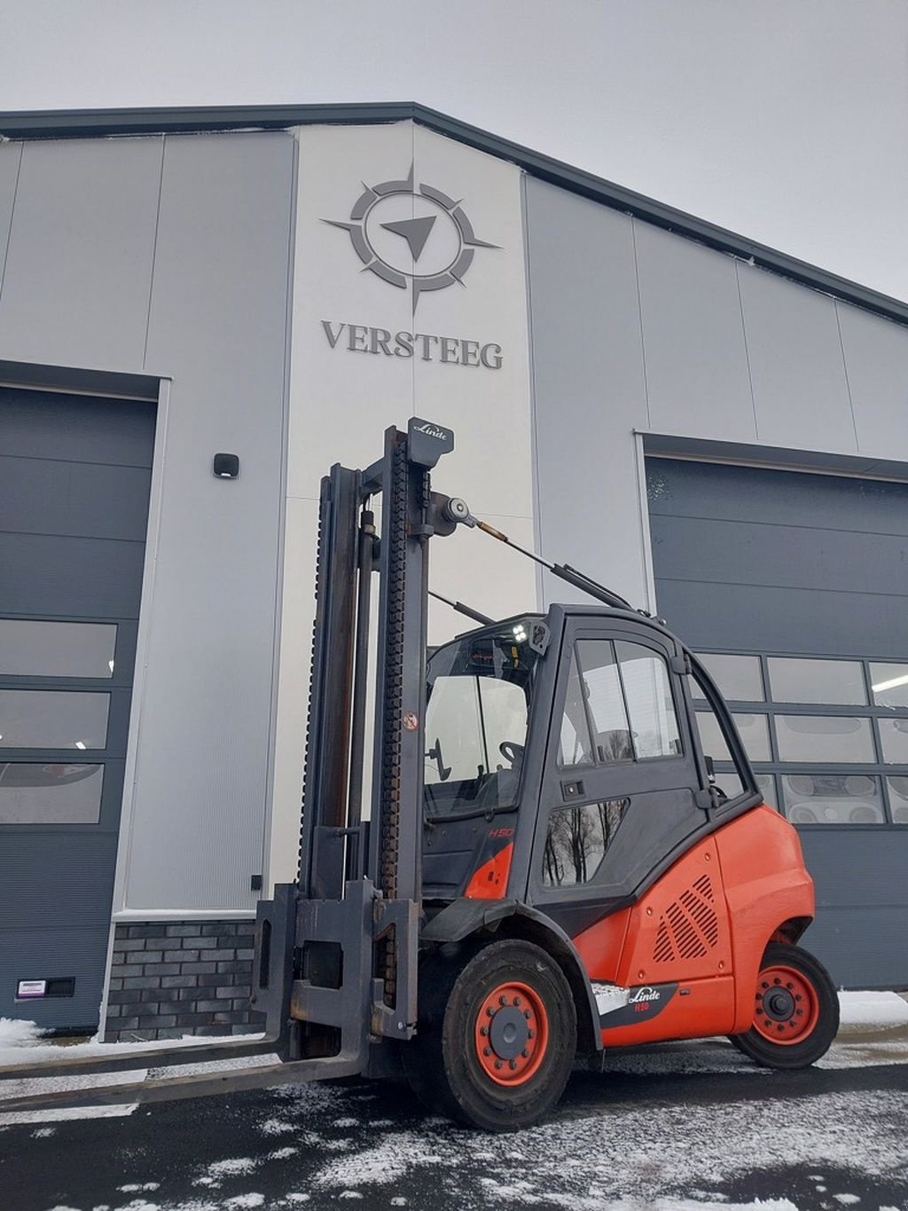 Frontstapler del tipo Linde H50D, Gebrauchtmaschine In Swifterbant (Immagine 1)