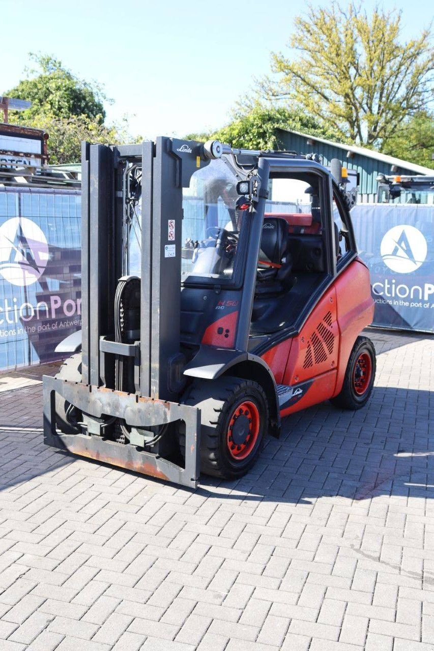 Frontstapler Türe ait Linde H50T-02, Gebrauchtmaschine içinde Antwerpen (resim 11)