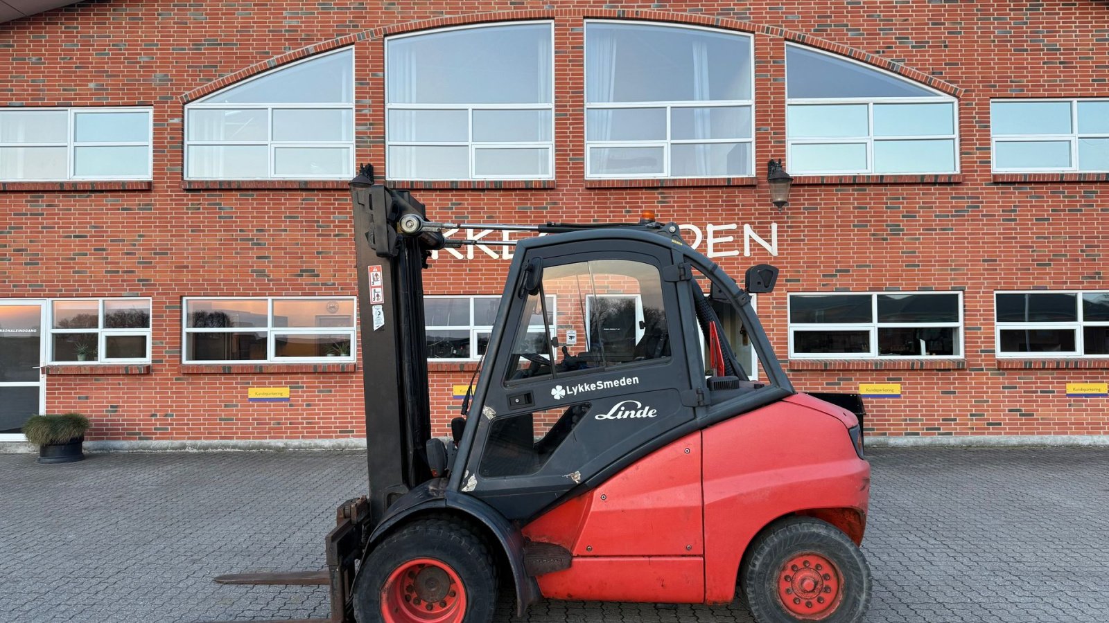 Frontstapler tip Linde H55D, Gebrauchtmaschine in Gjerlev J. (Poză 1)