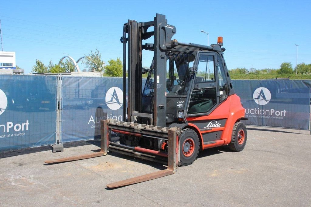 Frontstapler типа Linde H60D-01, Gebrauchtmaschine в Antwerpen (Фотография 9)