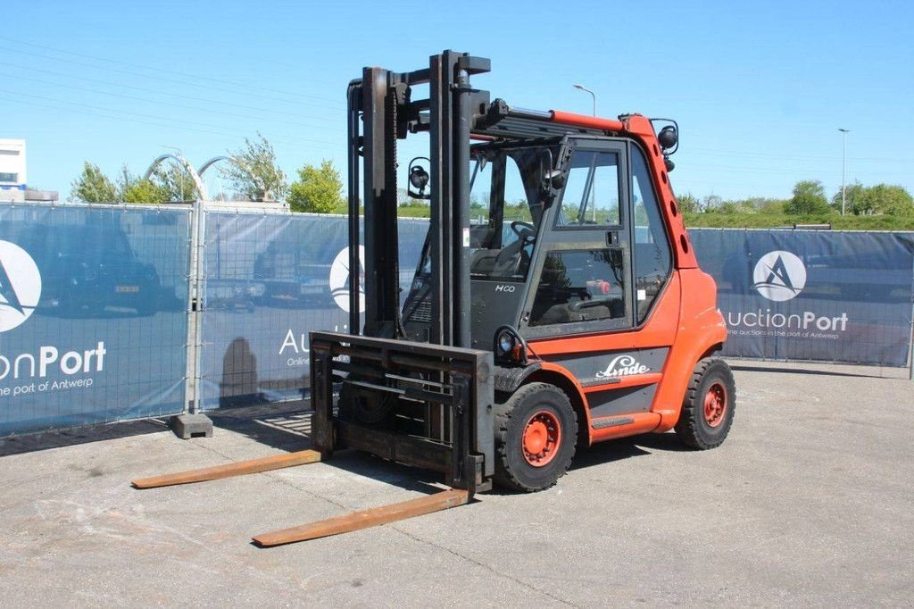Frontstapler typu Linde H60D-02, Gebrauchtmaschine w Antwerpen (Zdjęcie 9)