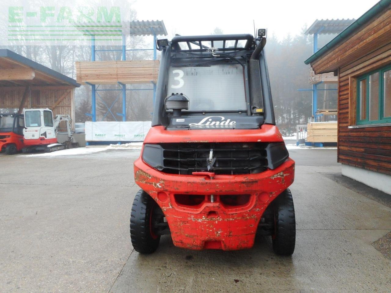 Frontstapler tip Linde h60d-03 mit vollausstattung!, Gebrauchtmaschine in ST. NIKOLAI/DR. (Poză 3)