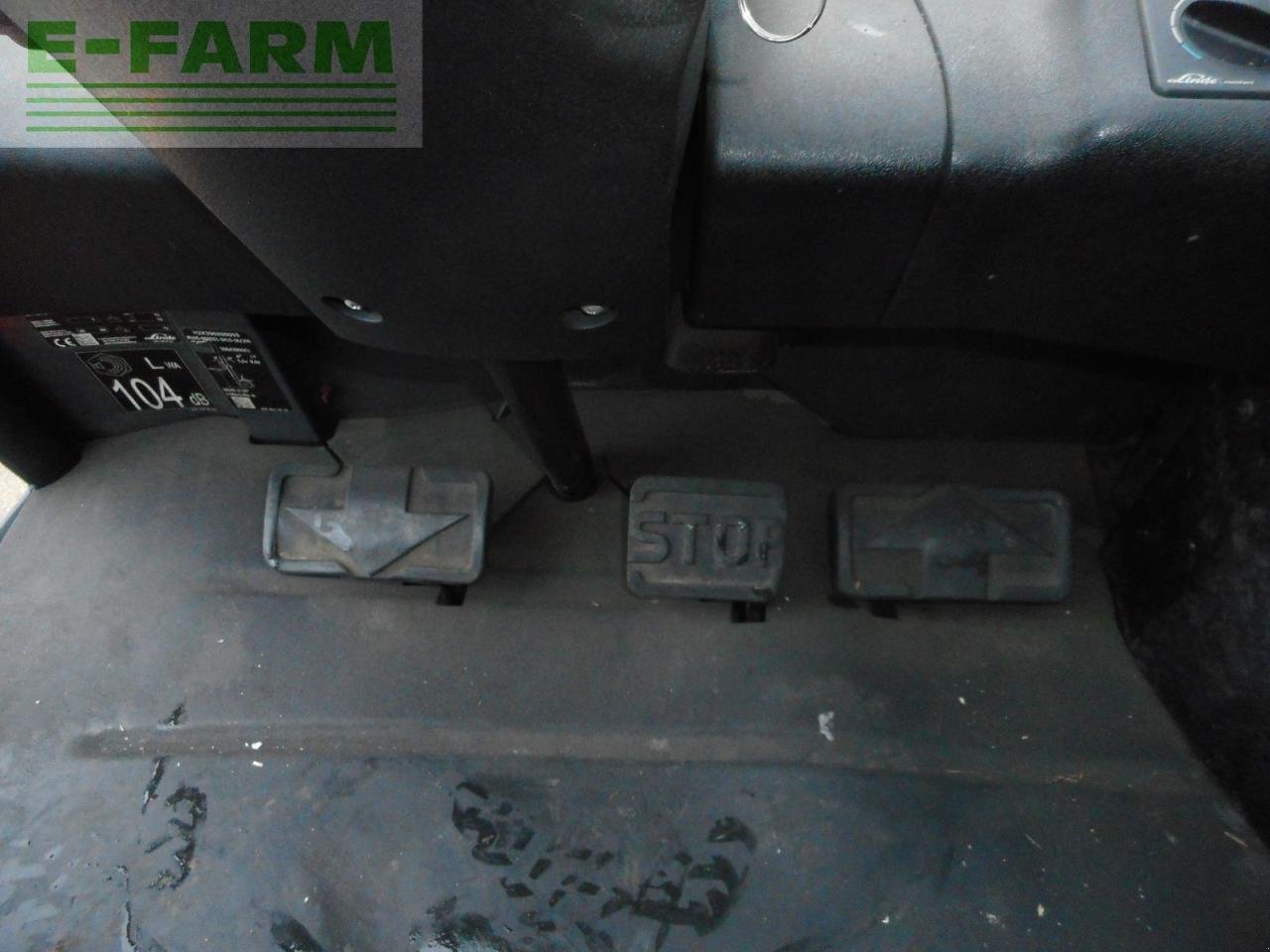 Frontstapler tip Linde h60d-03 mit vollausstattung!, Gebrauchtmaschine in ST. NIKOLAI/DR. (Poză 14)