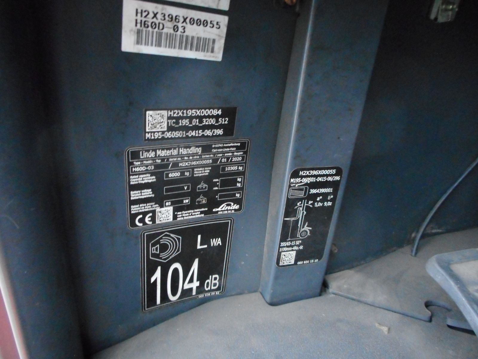 Frontstapler of the type Linde H60D-03 mit Vollausstattung!, Gebrauchtmaschine in St. Nikolai ob Draßling (Picture 16)