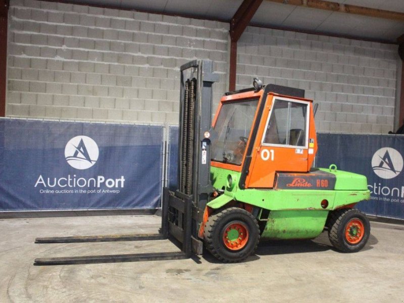Frontstapler Türe ait Linde H60D, Gebrauchtmaschine içinde Antwerpen (resim 1)