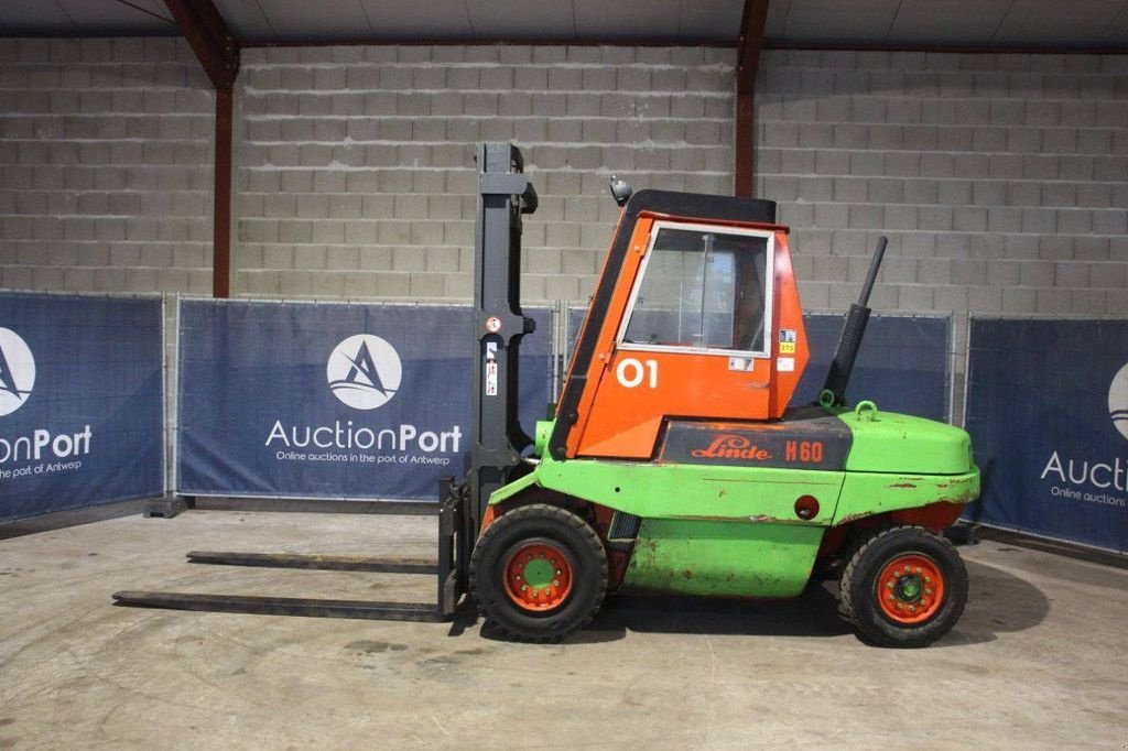 Frontstapler a típus Linde H60D, Gebrauchtmaschine ekkor: Antwerpen (Kép 2)