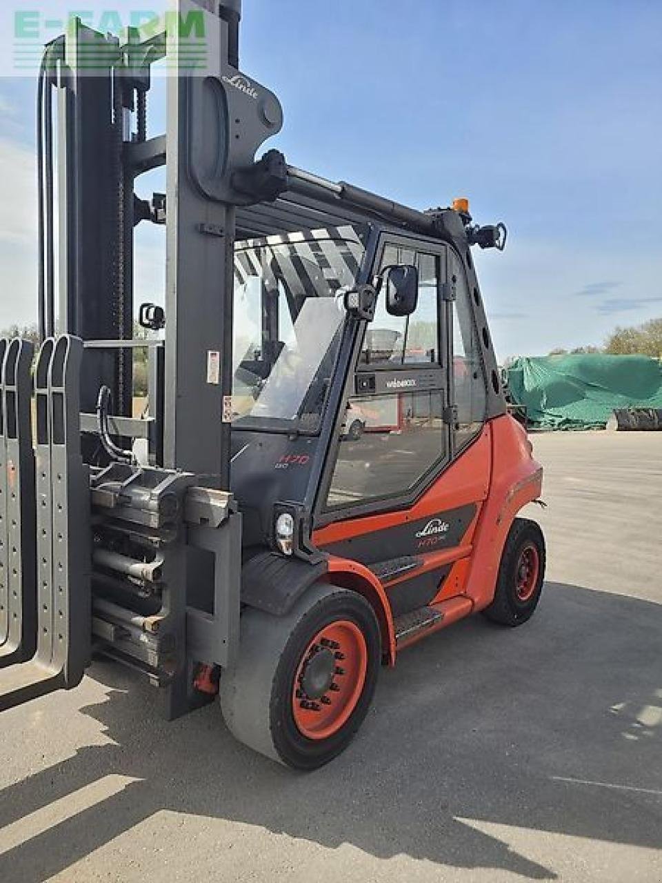 Frontstapler des Typs Linde h70 t-03 evo, Gebrauchtmaschine in RAGNITZ (Bild 8)