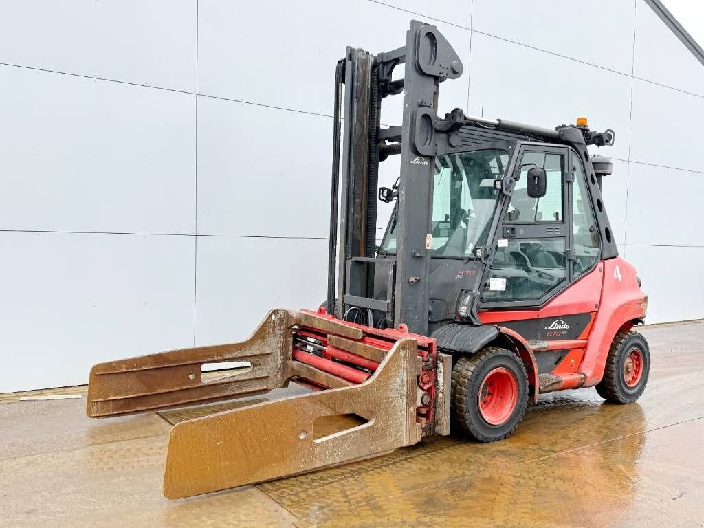 Frontstapler van het type Linde H70D - Duplex / Side Shift / Fork Positioners, Gebrauchtmaschine in Veldhoven (Foto 1)