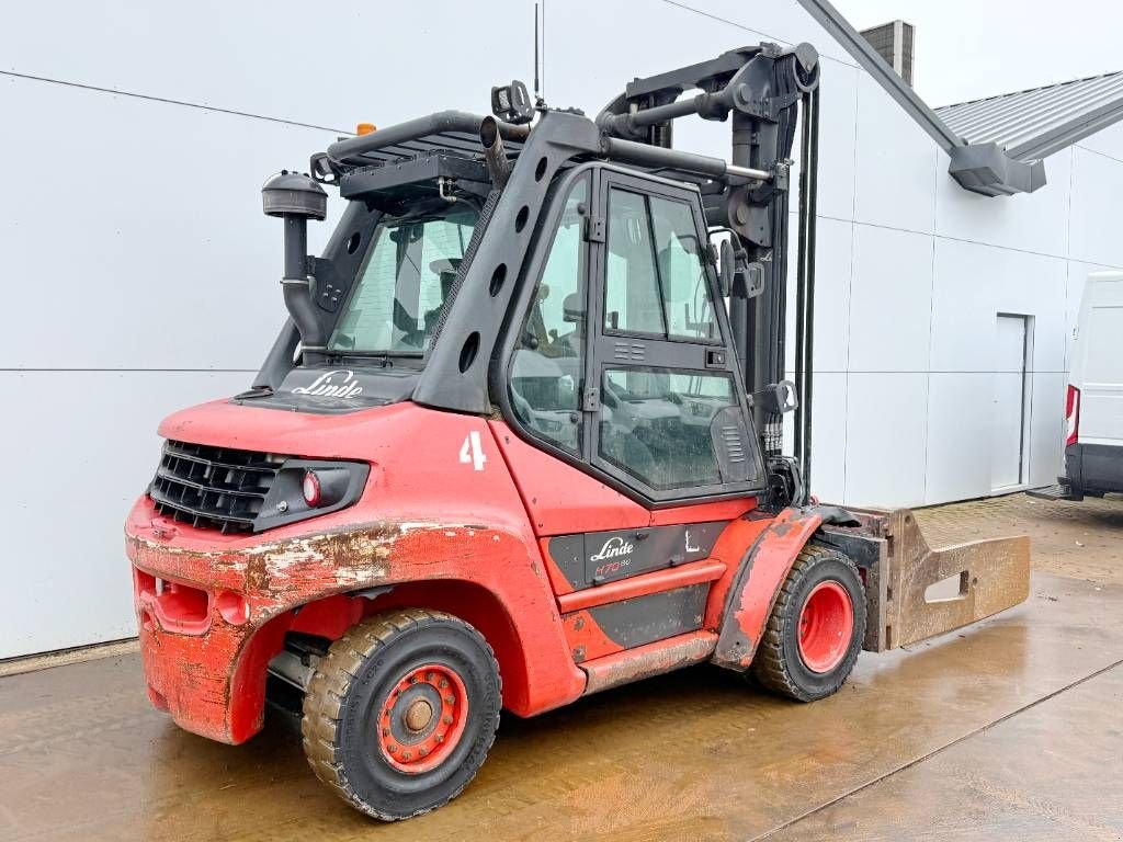 Frontstapler van het type Linde H70D - Duplex / Side Shift / Fork Positioners, Gebrauchtmaschine in Veldhoven (Foto 4)