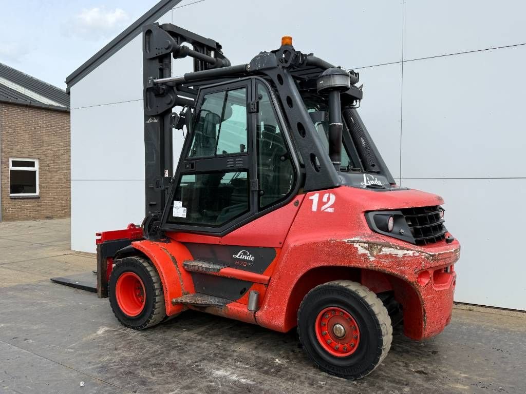 Frontstapler от тип Linde H70D - Duplex / Side Shift / Fork Positioners, Gebrauchtmaschine в Veldhoven (Снимка 2)