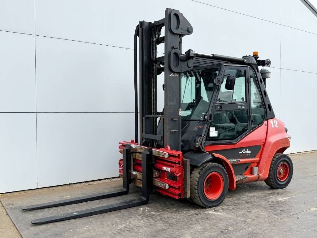 Frontstapler от тип Linde H70D - Duplex / Side Shift / Fork Positioners, Gebrauchtmaschine в Veldhoven (Снимка 1)