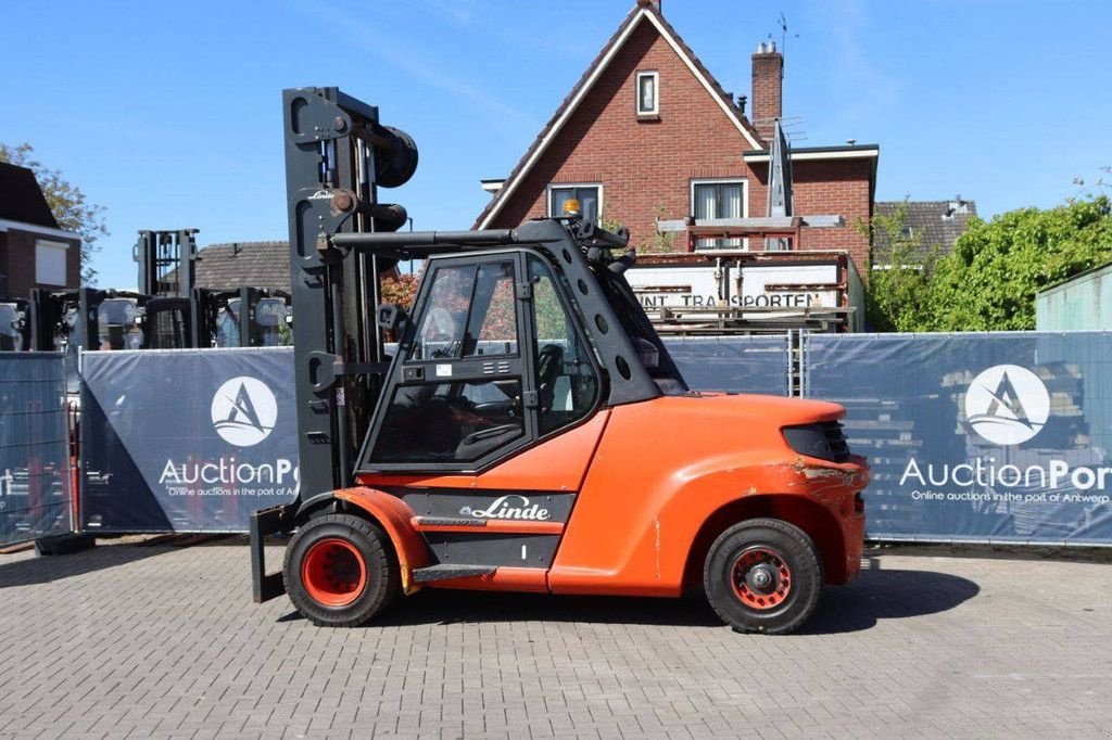 Frontstapler tip Linde H80D-01/1100, Gebrauchtmaschine in Antwerpen (Poză 3)