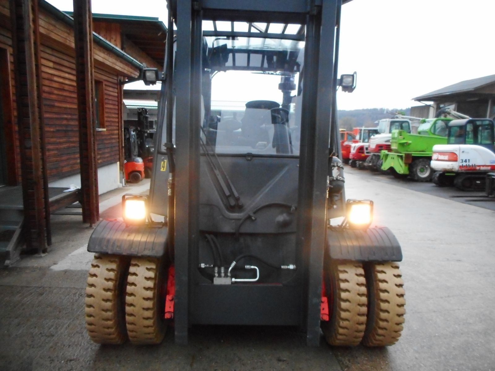 Frontstapler Türe ait Linde H80D-02 mit Vollausstattung!, Gebrauchtmaschine içinde St. Nikolai ob Draßling (resim 23)