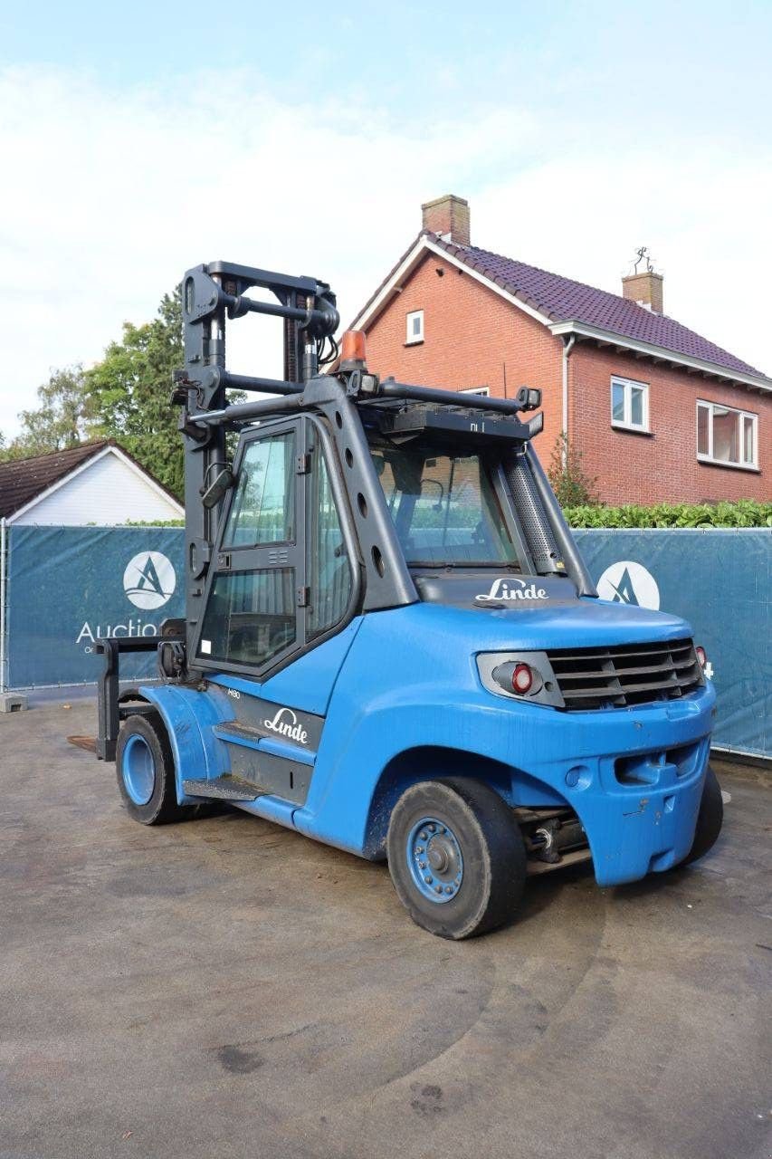 Frontstapler van het type Linde H80D-900, Gebrauchtmaschine in Antwerpen (Foto 4)