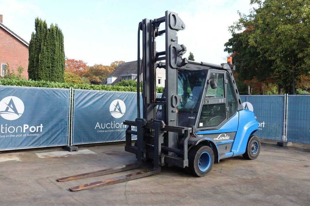 Frontstapler van het type Linde H80D-900, Gebrauchtmaschine in Antwerpen (Foto 10)