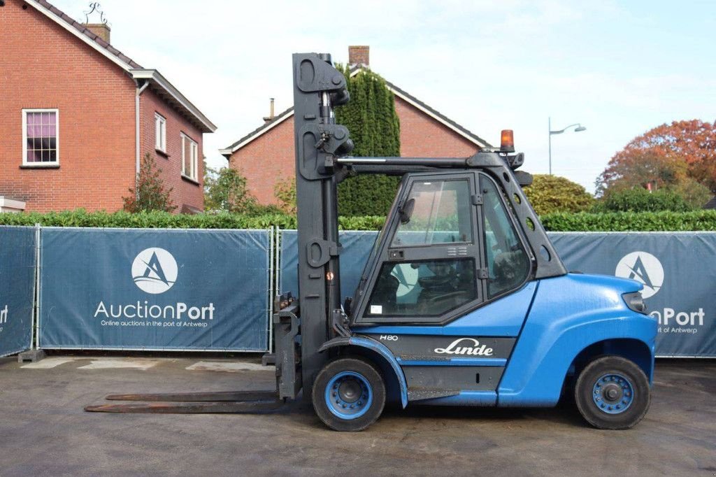 Frontstapler van het type Linde H80D-900, Gebrauchtmaschine in Antwerpen (Foto 2)