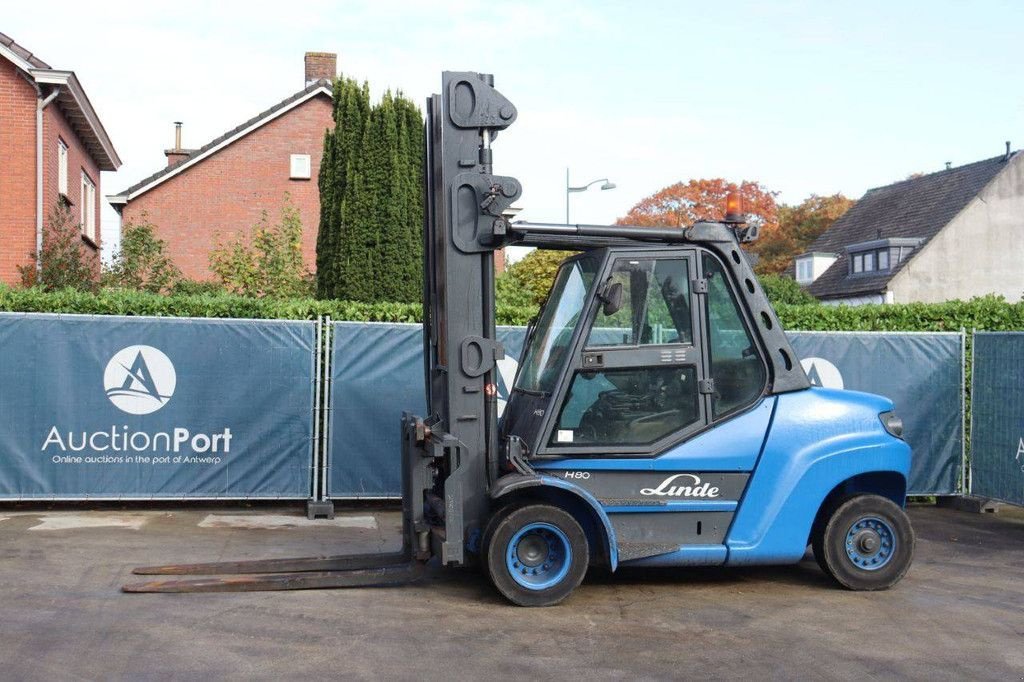 Frontstapler van het type Linde H80D-900, Gebrauchtmaschine in Antwerpen (Foto 1)