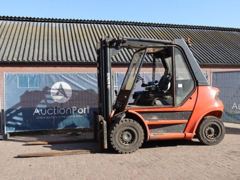 Linde H80D, Gebrauchtmaschine, Year of manuf.: 1994 (Picture 1) Frontstapler of the type Linde H80D, Gebrauchtmaschine in Antwerpen (Picture 1)