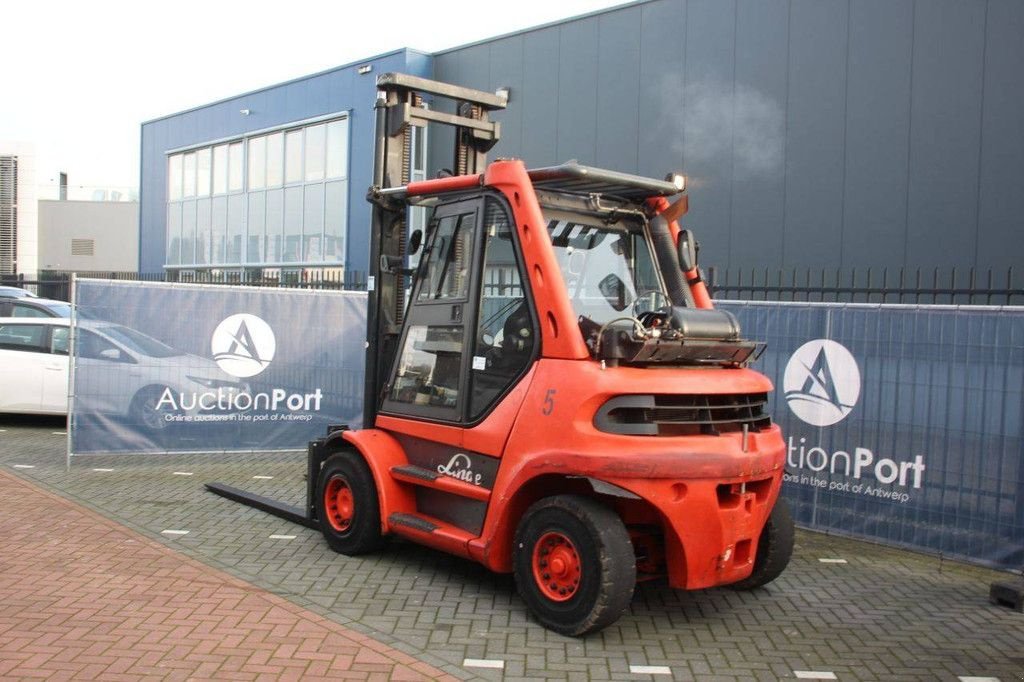 Frontstapler des Typs Linde H80T-03, Gebrauchtmaschine in Antwerpen (Bild 3)