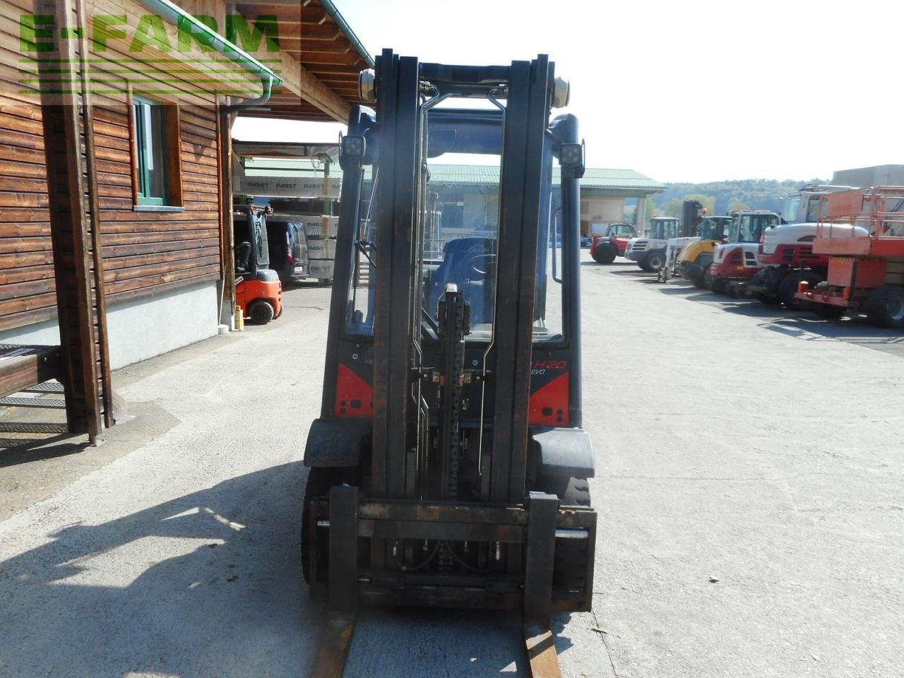 Frontstapler Türe ait Linde linde h20d-02/600 triplex 4,71m + ss, Gebrauchtmaschine içinde ST. NIKOLAI/DR. (resim 7)