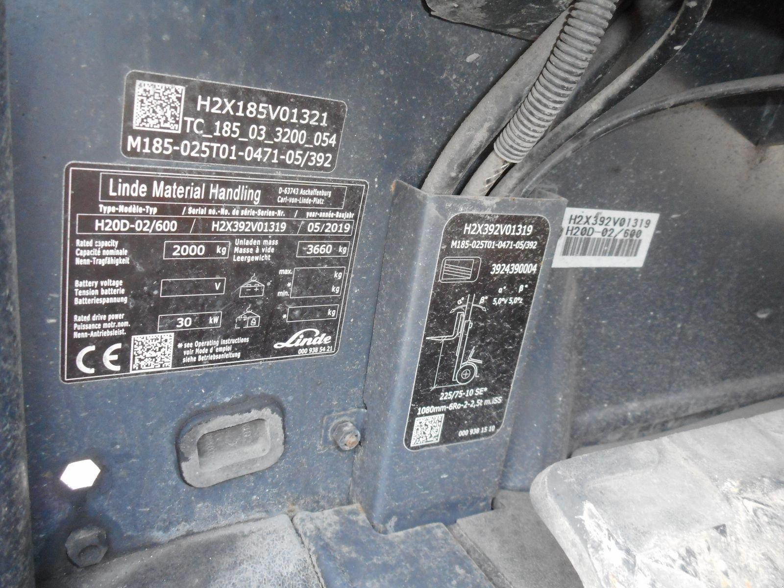 Frontstapler типа Linde Linde H20D-02/600 Triplex 4,71m + SS, Gebrauchtmaschine в St. Nikolai ob Draßling (Фотография 11)